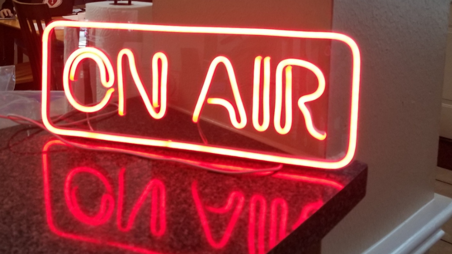 On the air sign