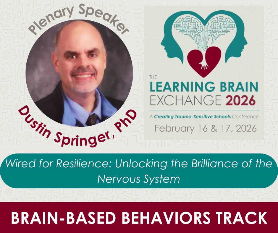 Dustin Springer – Plenary Speaker for Brain-Based Behaviors Track