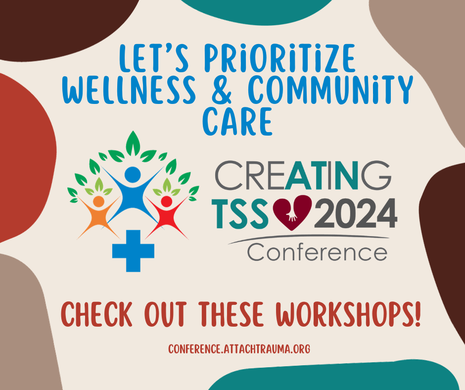 Workshops Focused on Wellness and Community Care @ TSS2024ATN